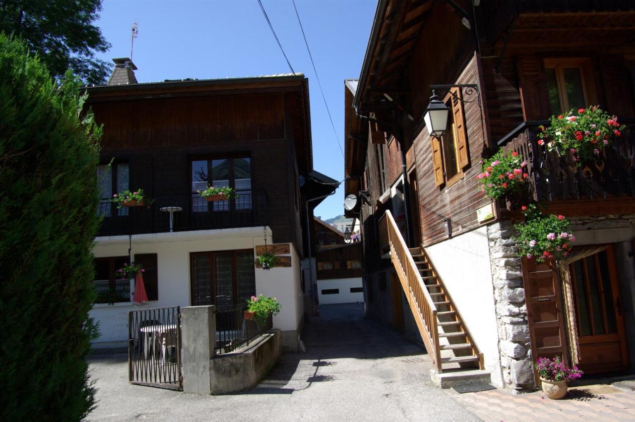 Appart Pointe De Nyon Morzine Centre 4 A 5 Pers Calme Jardin Vue Parking Exterior photo